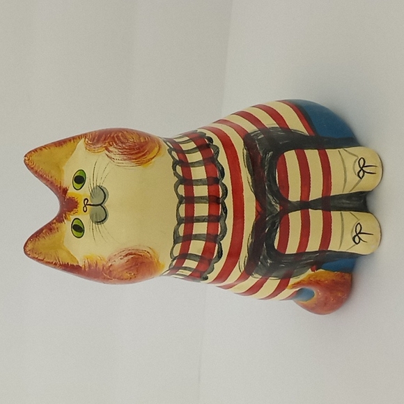 Vintage 1981 House of hull "catz" ceramic cat